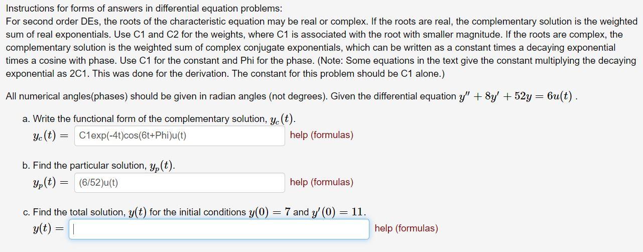 Solved parts a and b are correct, I cannot seem to get part | Chegg.com