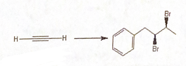 Solved Propose a synthetic route to accomplish the following | Chegg.com