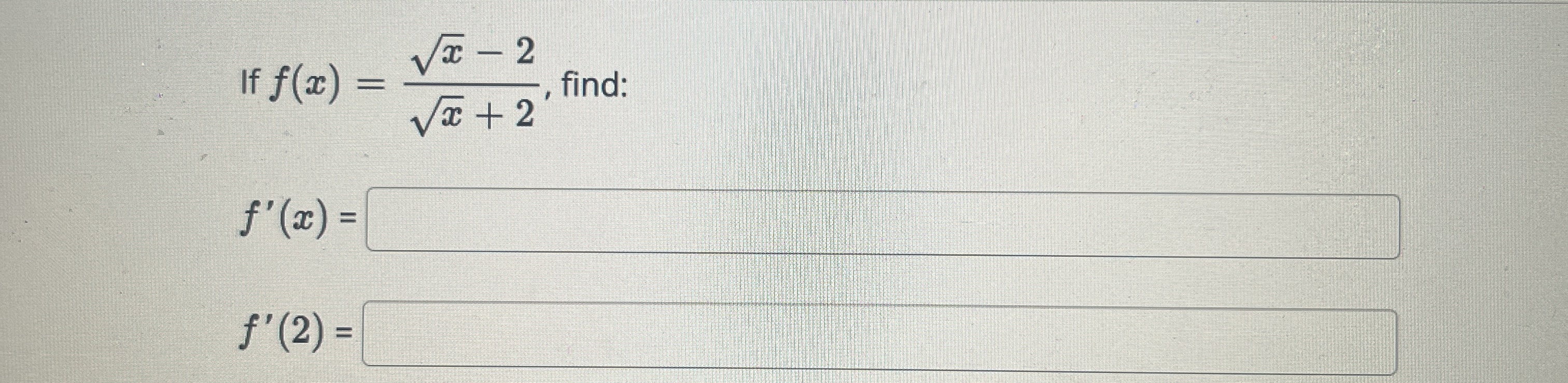 Solved If f(x)=x2-2x2+2, ﻿find:f'(x)=f'(2)= | Chegg.com