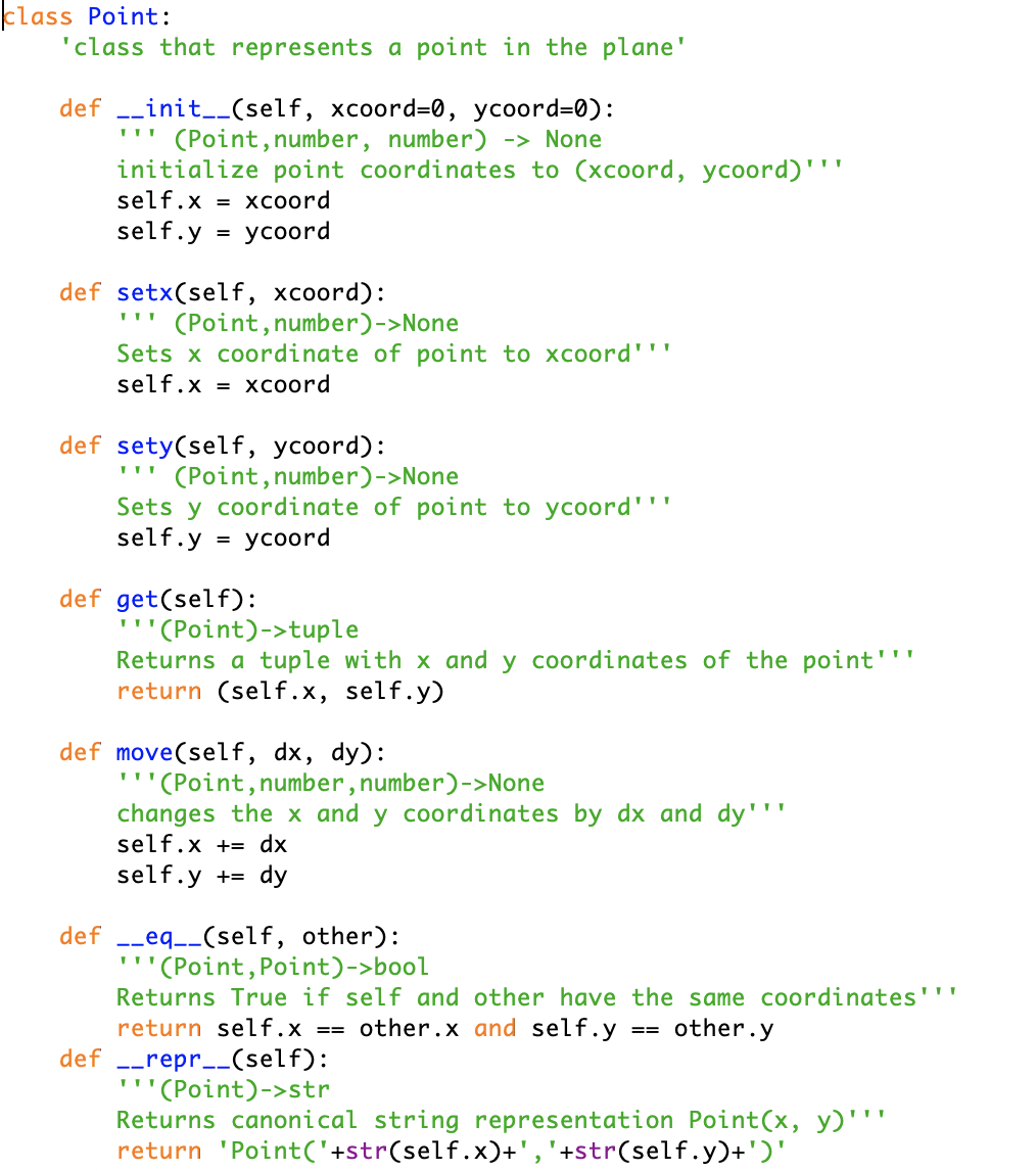 ASSIGNMENT 5 - Part 2: Objects - 60 points For this | Chegg.com