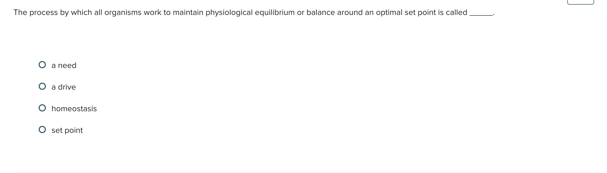 Solved The process by which all organisms work to maintain