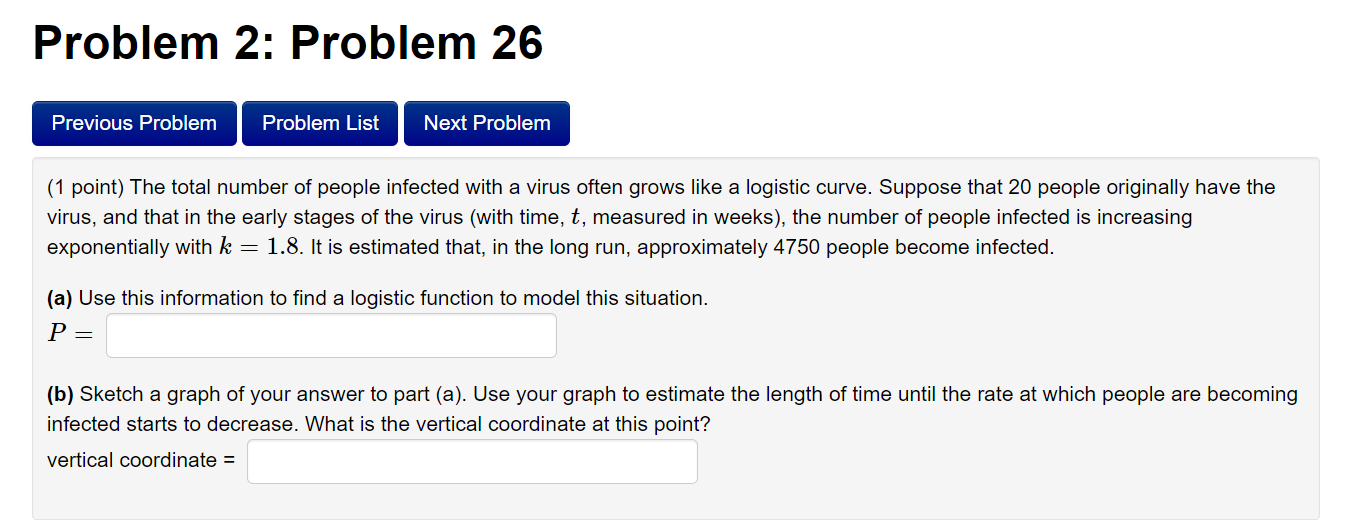 Solved Problem 2: Problem 26 Previous Problem Problem List | Chegg.com