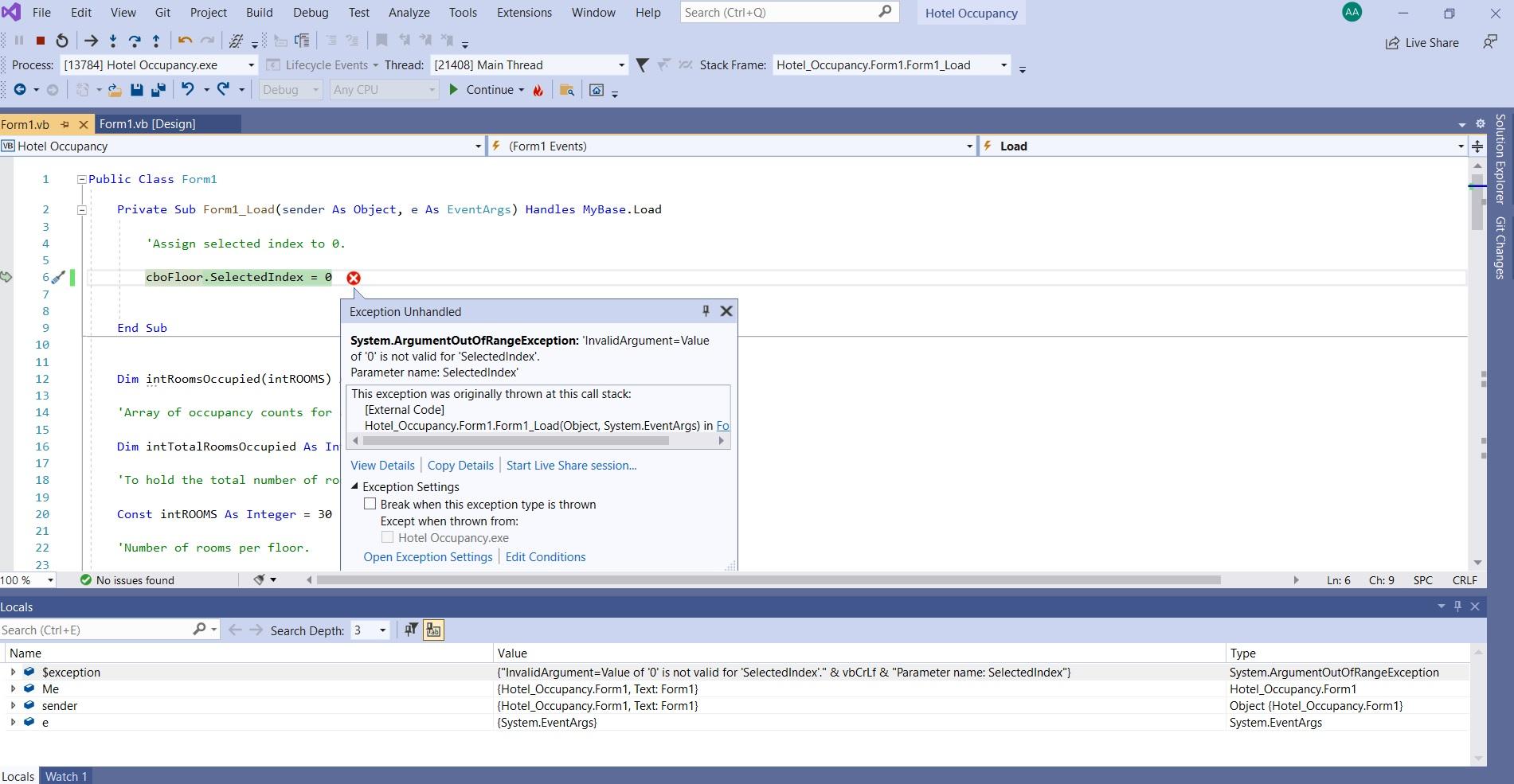 Solved visual basic studio I do the code but when I try to | Chegg.com