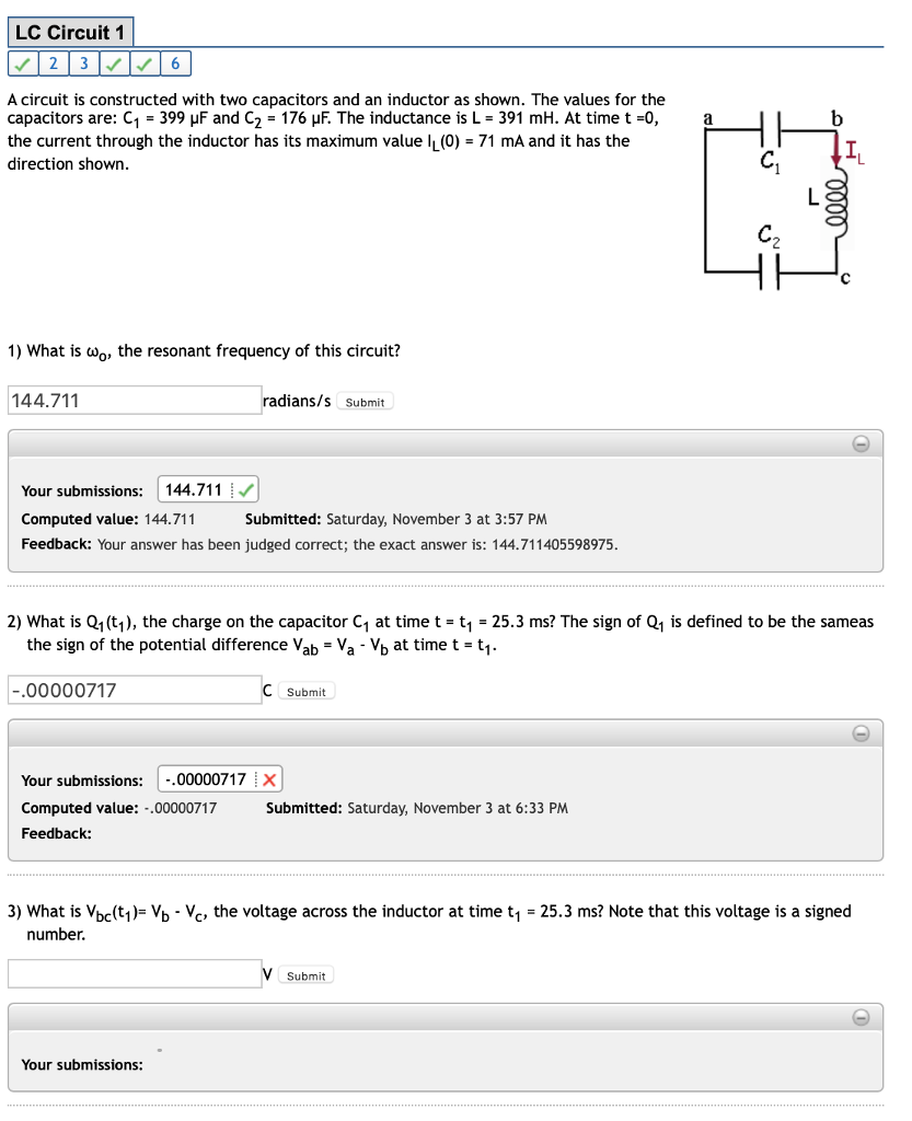 Solved A circuit is constructed with a resistor, two | Chegg.com
