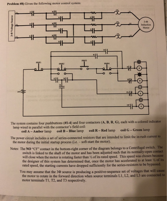 Problem #8) Given The Following Motor Control System: | Chegg.com