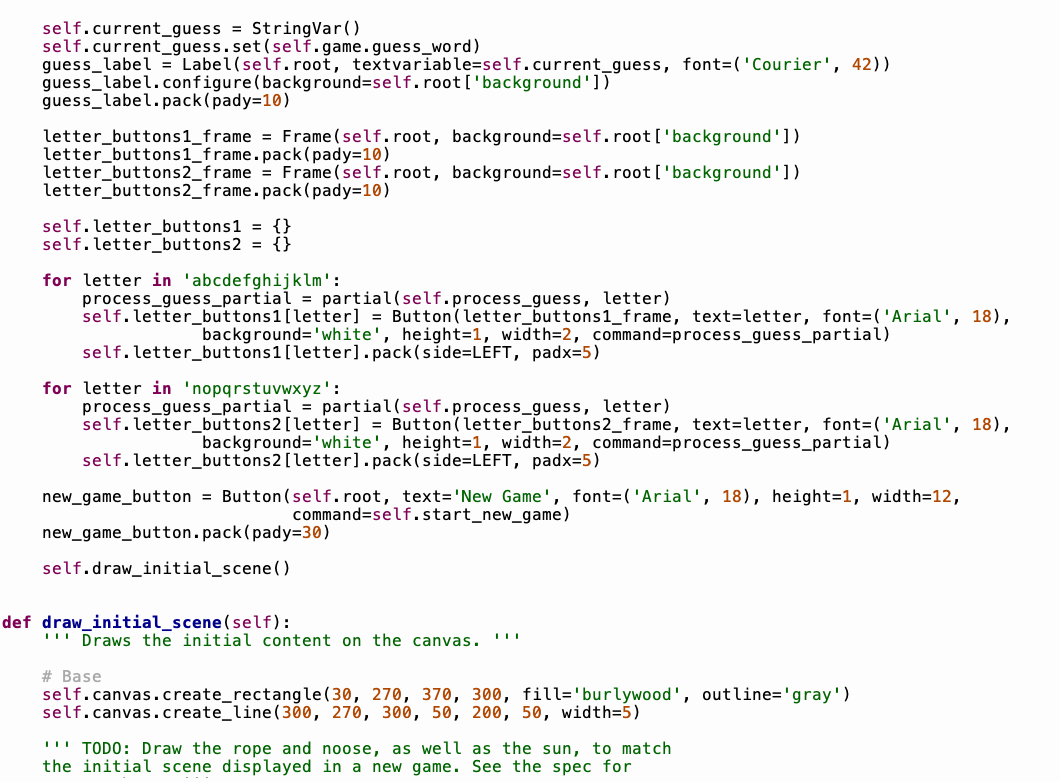 Reply to @scifibee here is hangman built with Python! #code #learntoco