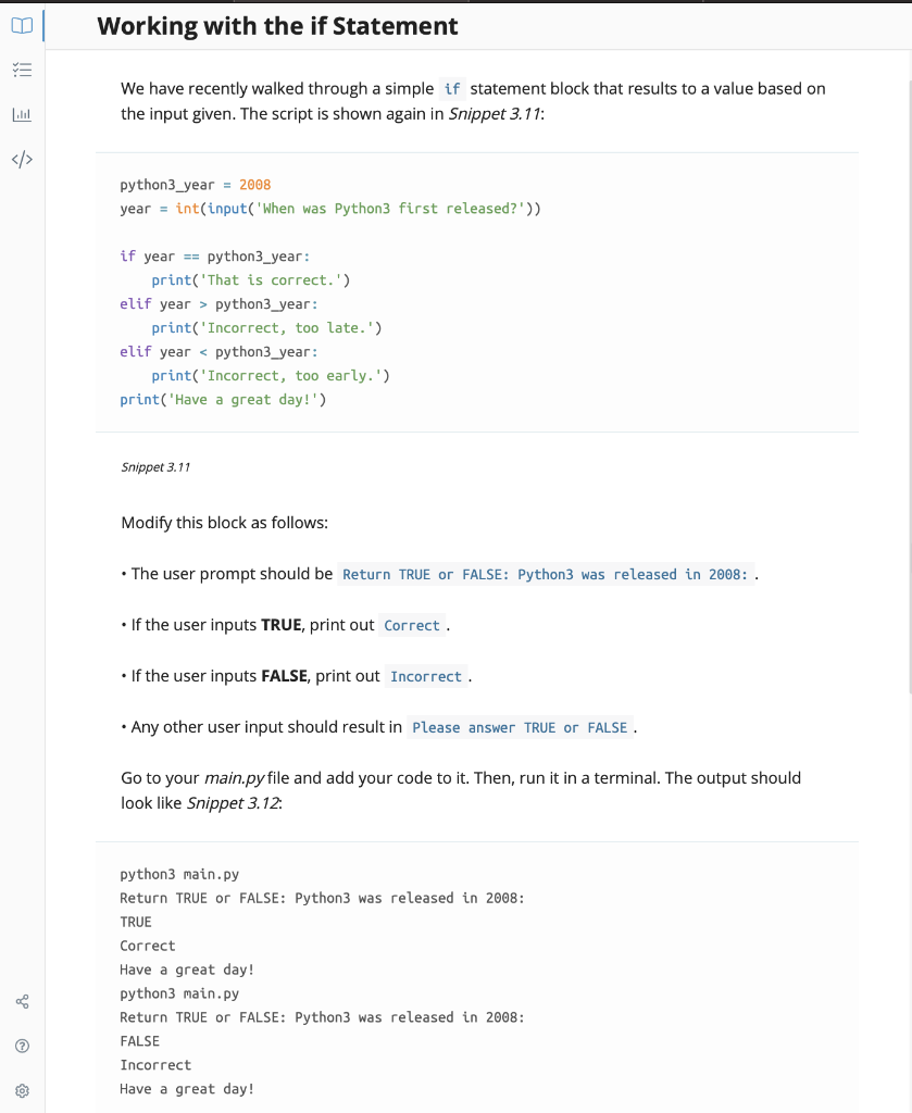 Solved LT Working with the if Statement e We have recently | Chegg.com