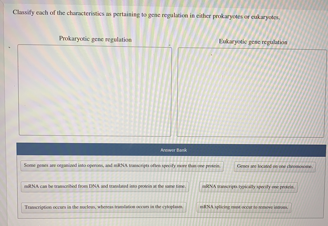 Solved Classify each of the characteristics as pertaining to | Chegg.com