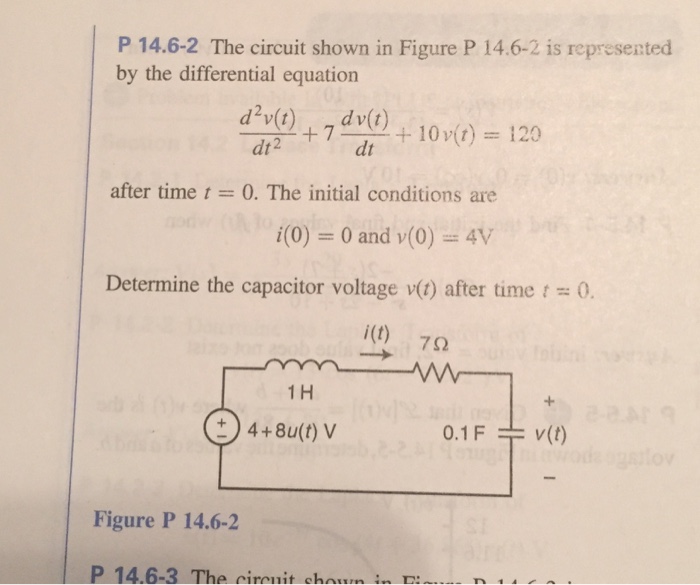 Solved The circuit shown in Figure P 14.6-2 is represented | Chegg.com