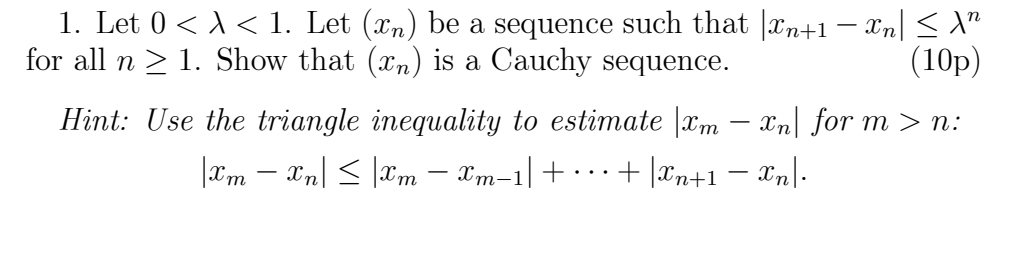 Solved 1. Let 0