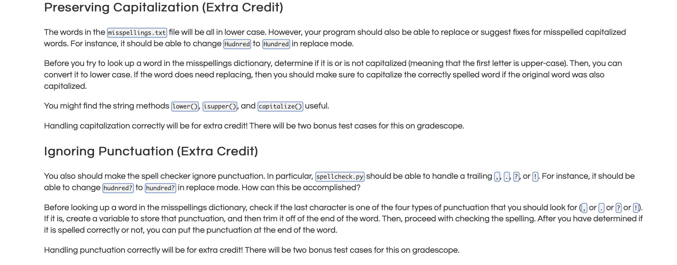 solved-program-behavior-the-spell-checking-program-should-be-chegg