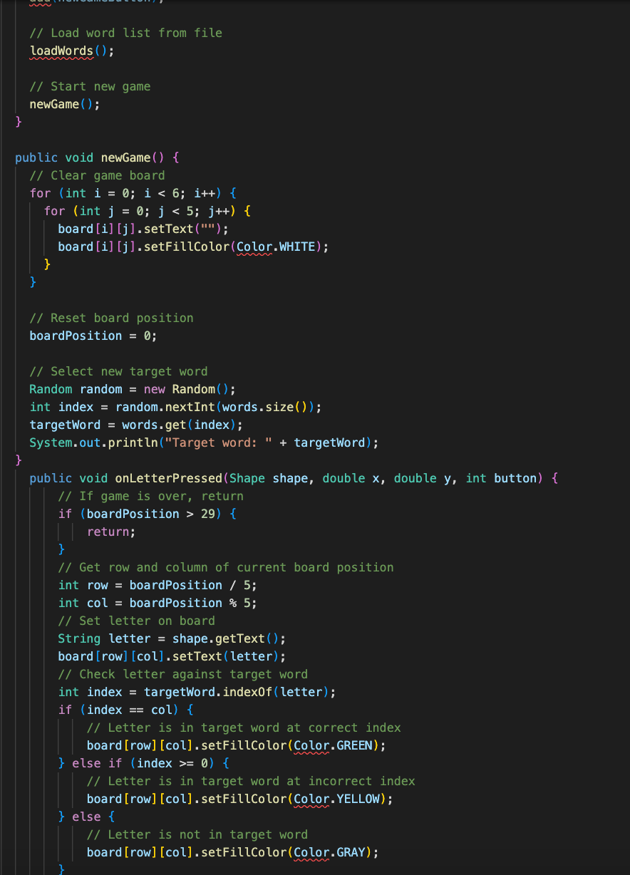 Solved \} // Increment board position boardPosition++; | Chegg.com