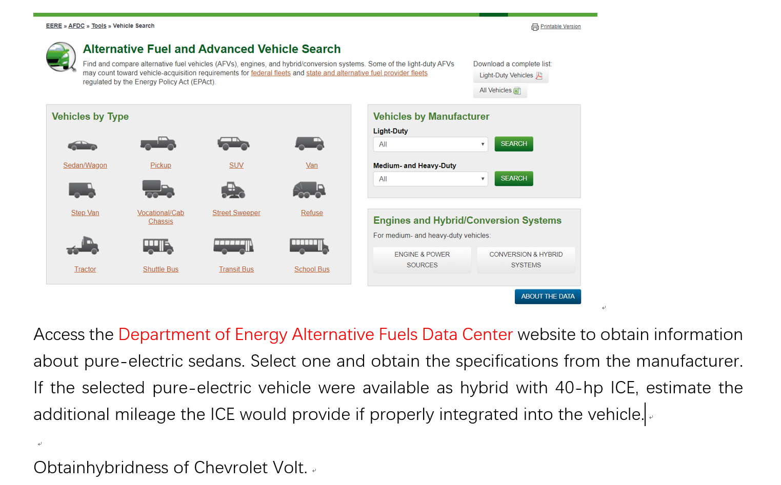 Alternative Fuels Data Center