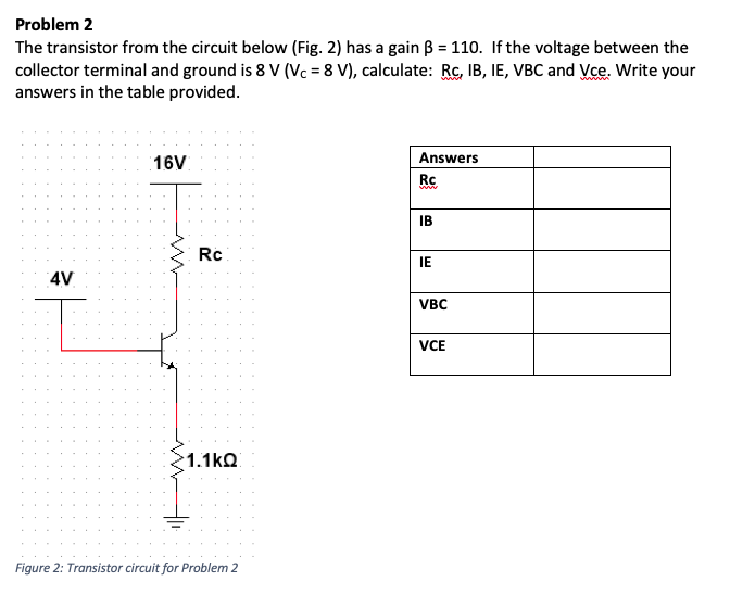 Solved Problem 1 In the circuit show below (Fig. 1), B = | Chegg.com