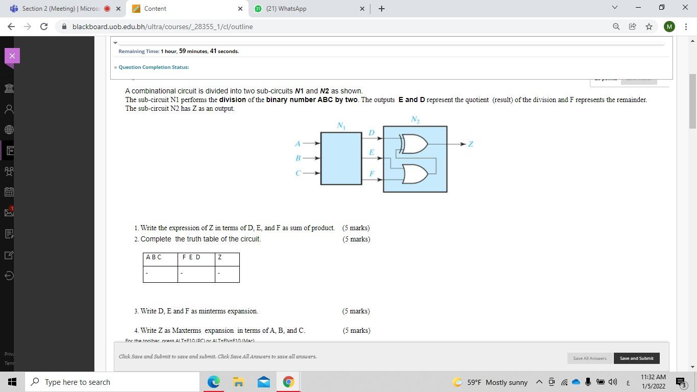 Solved i Section 2 (Meeting) | Micros х Content х (21) | Chegg.com