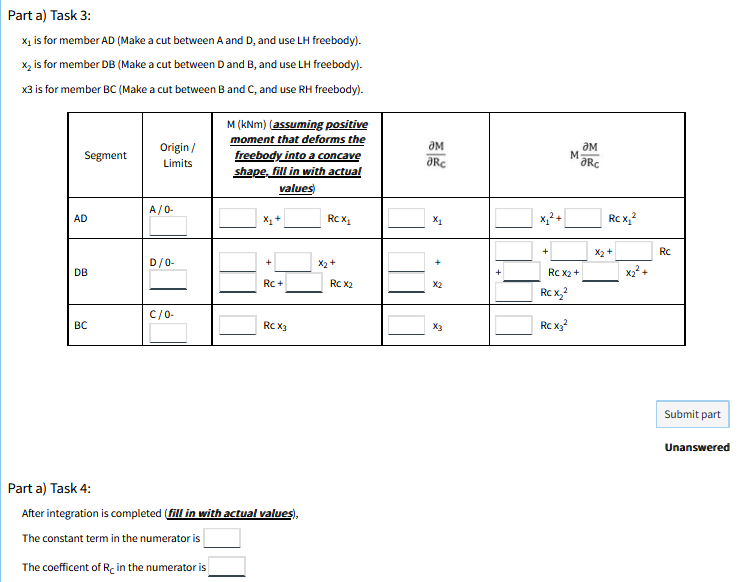 Solved For the beam shown below, F = 55 kN and L = 7.5 m. a) | Chegg.com