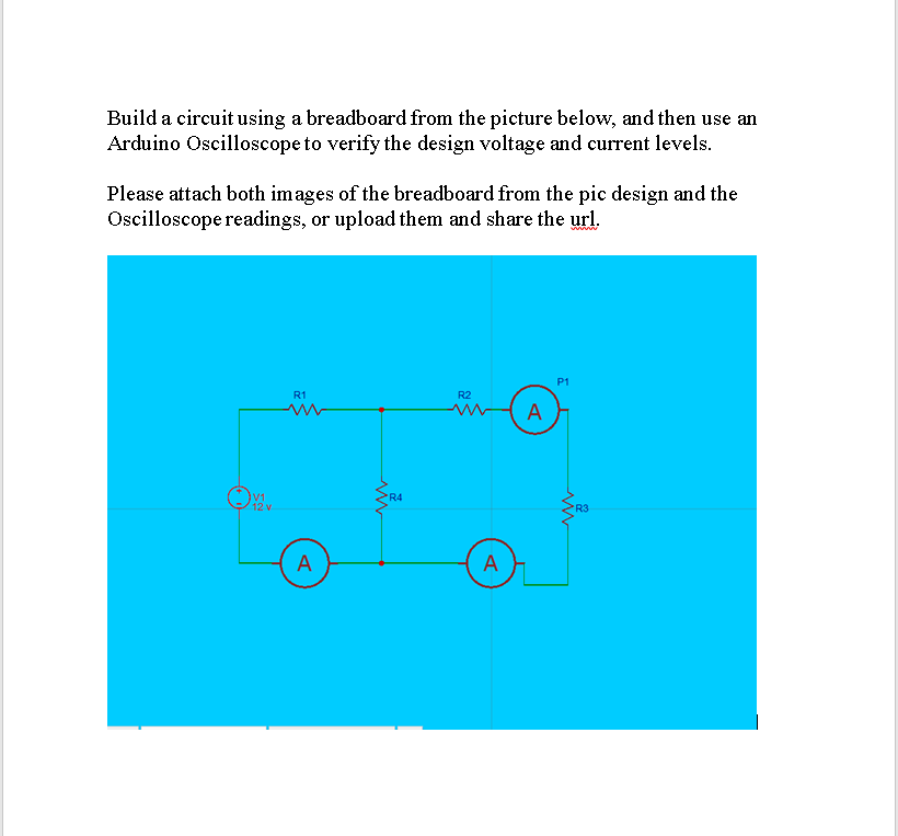 Solved Build a circuit using a breadboard from the picture | Chegg.com