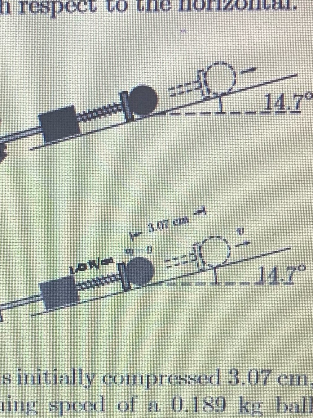 Solved The ball launcher in a pinball machine has a spring | Chegg.com