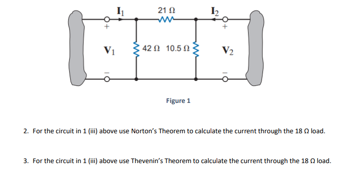 Solved Figure 1 2. For The Circuit In 1 (iii) Above Use | Chegg.com