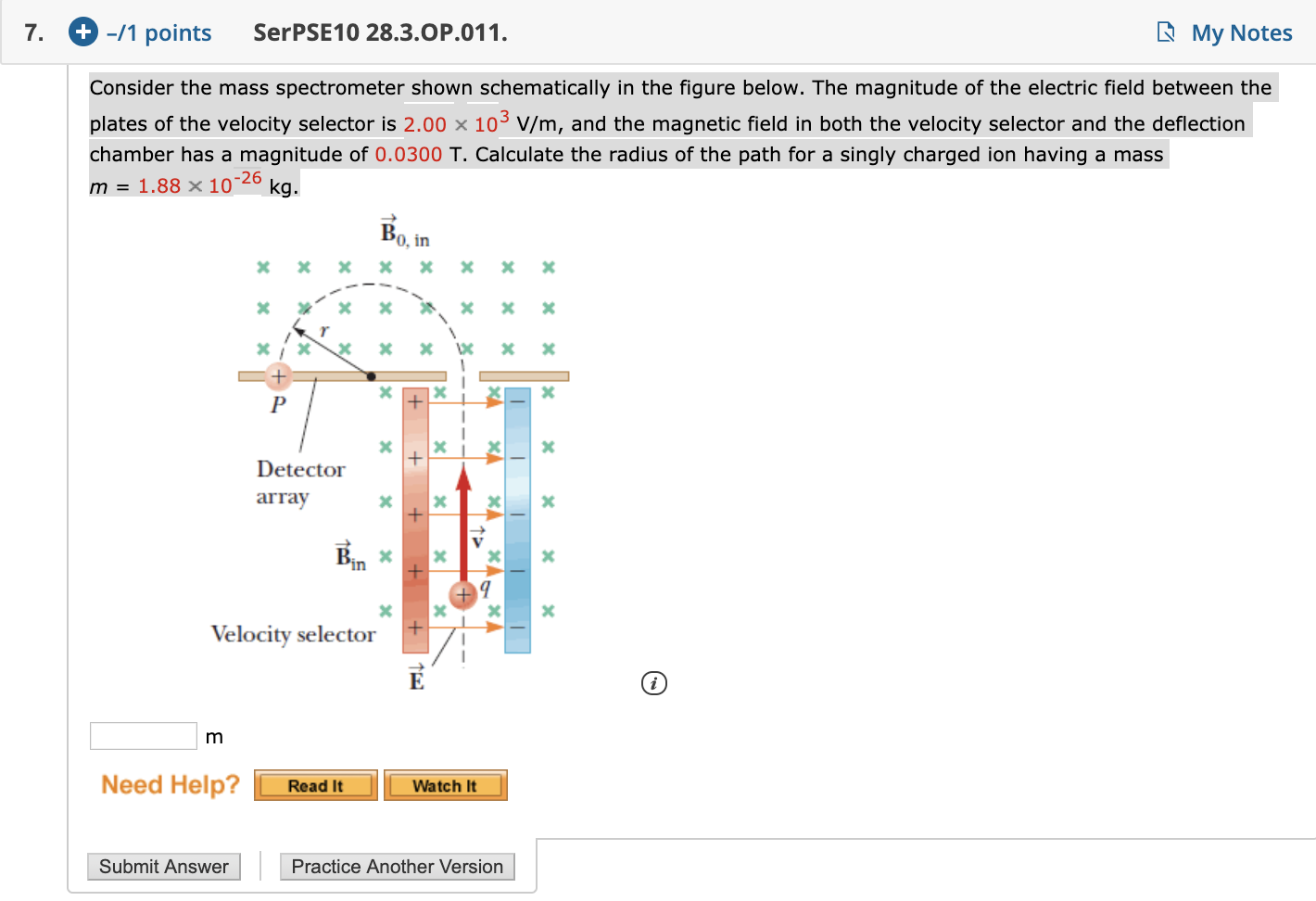 Solved 1 Points Serpse10 28 3 Op 01 1 My Notes 7 Cons Chegg Com