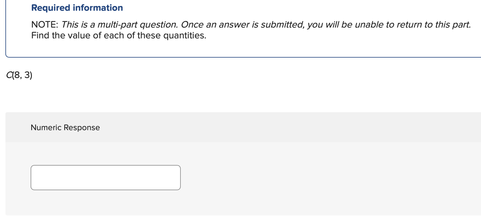 Solved Required informationNOTE: This is a multi-part | Chegg.com