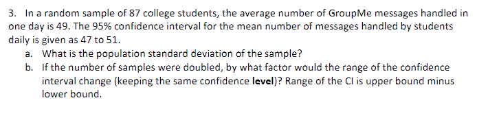 Solved Need Help With B, The Answer Is Not √2 Or 1.414214. | Chegg.com