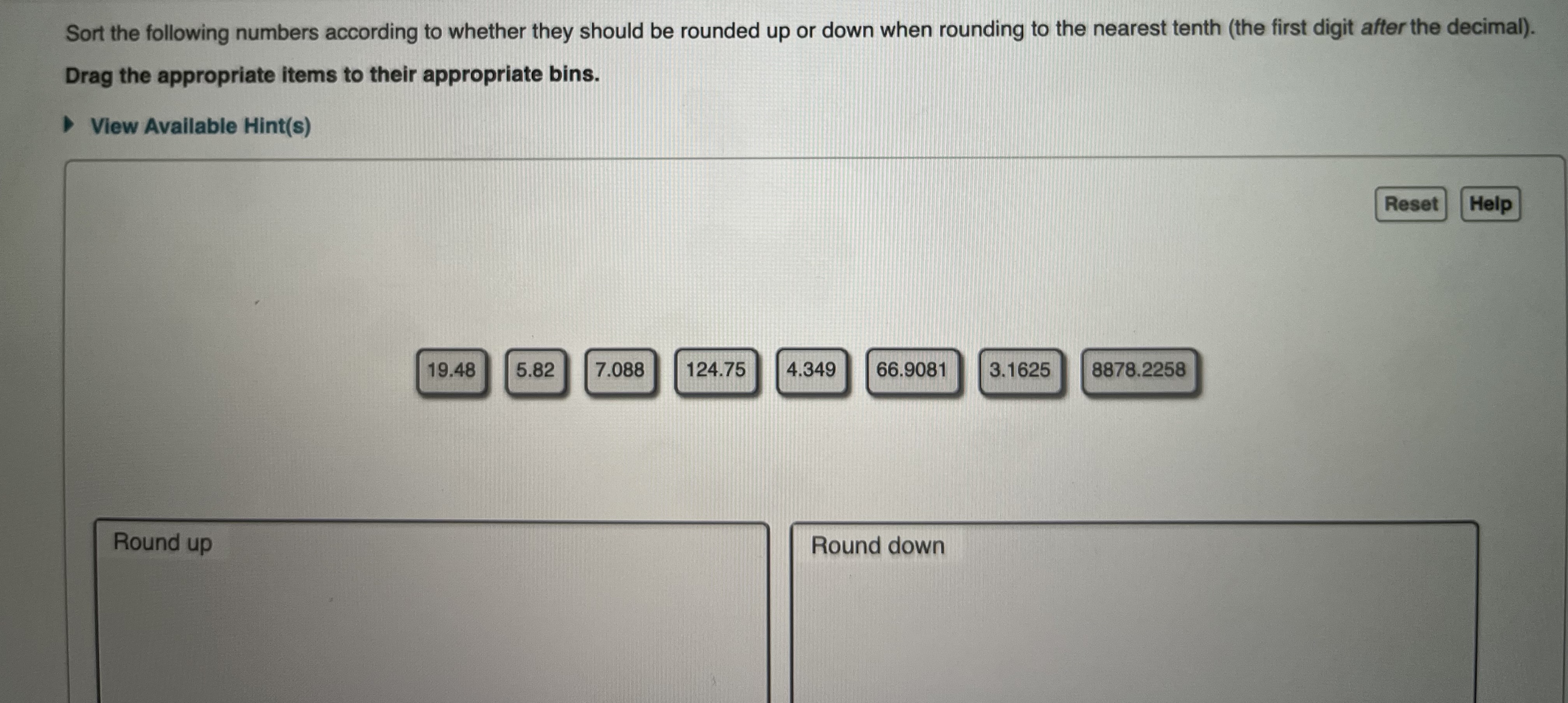 Solved Sort the following numbers according to whether they | Chegg.com