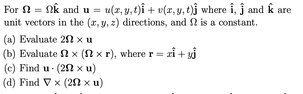 Solved For N And U U X Y T V X Y T ſ Where I Chegg Com