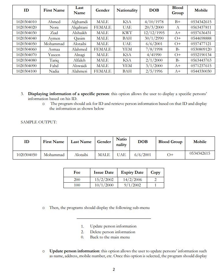 Driving License Issuance Management System automates | Chegg.com