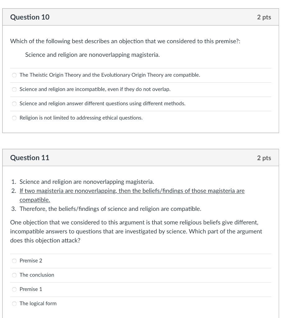 Solved Question 10 2 pts Which of the following best | Chegg.com