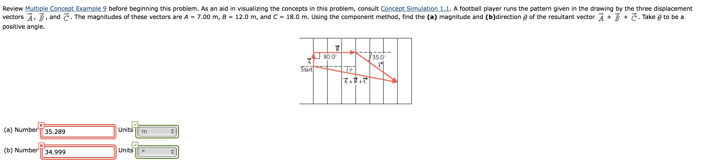 Solved Review Multiple Concept Example 9 before beginning | Chegg.com