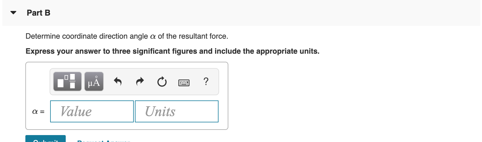 Solved Part A If the coordinate direction angles for F3 = | Chegg.com