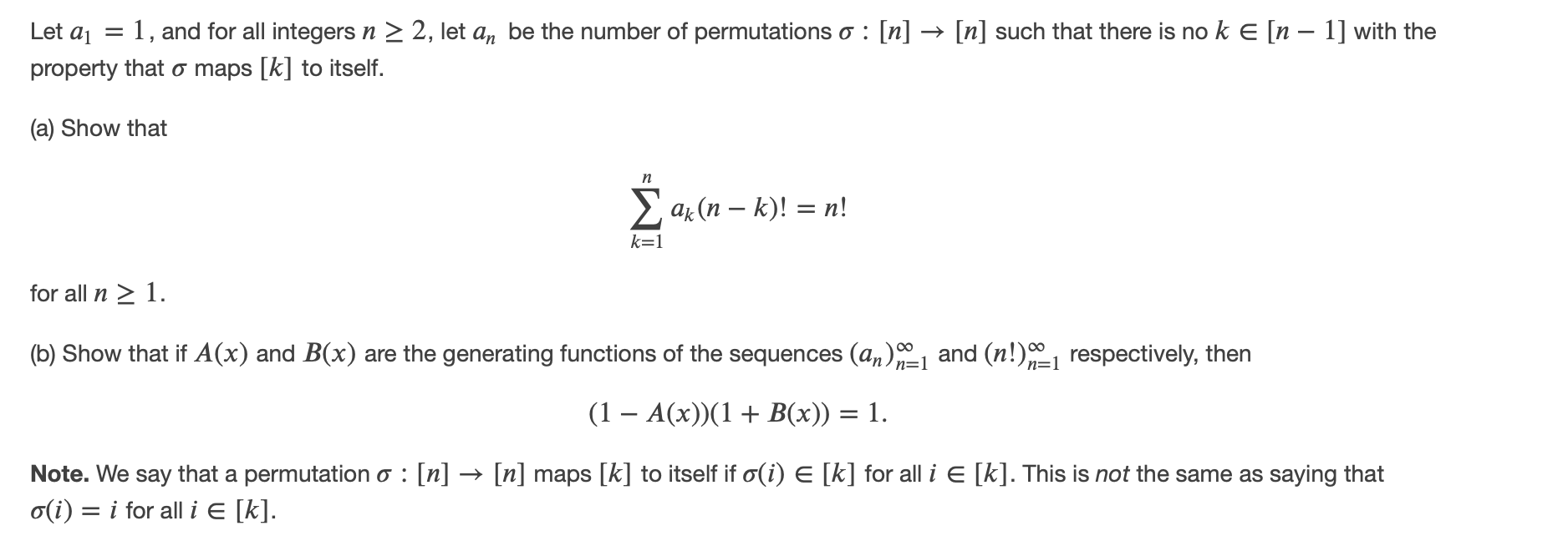 Solved Let 𝑎1 1 A 1 1 And For All Integers 𝑛 2 N 2 Chegg Com