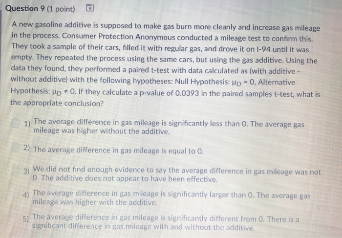Solved Question 8 (1 point) You are looking for a way to | Chegg.com