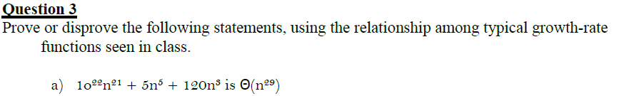 Solved Prove Or Disprove The Following Statements, Using The | Chegg.com