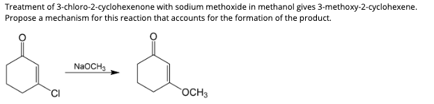 Solved Treatment Of 3-chloro-2-cyclohexenone With Sodium 