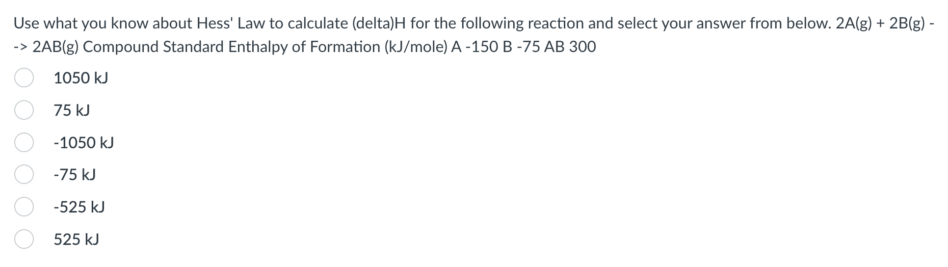 Use What You Know About Hess' Law To Calculate | Chegg.com