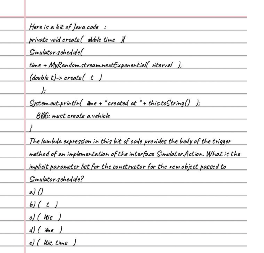 Solved Here is a bit of Java code : private void createl | Chegg.com