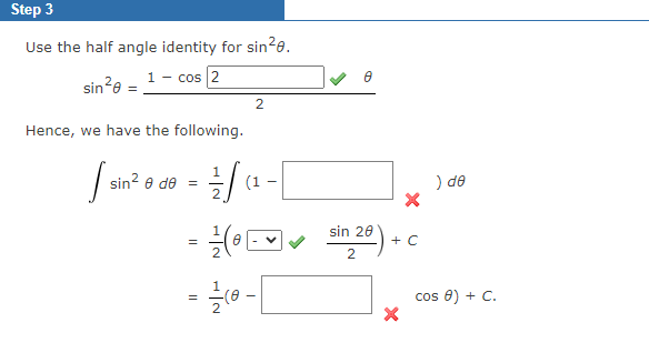 Solved Use the trigonometric substitution x=tanθ. | Chegg.com