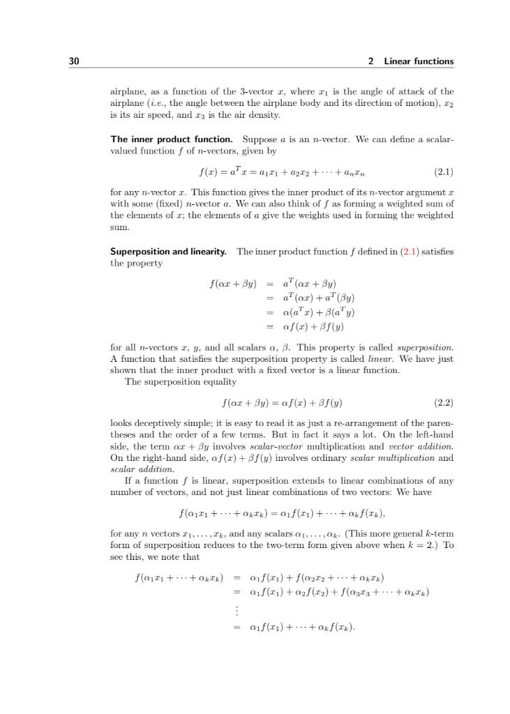 Solved a) Redo the proof on page 30 that an inner product | Chegg.com