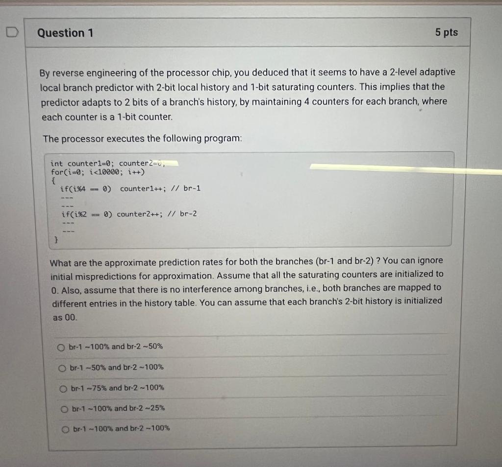 Solved By reverse engineering of the processor chip, you | Chegg.com