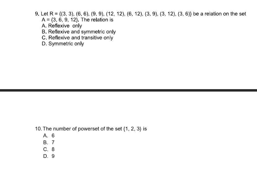 Solved 9. Let | Chegg.com