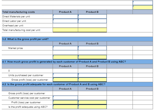 Solved 1 Determine the manufacturing cost per unit of each | Chegg.com
