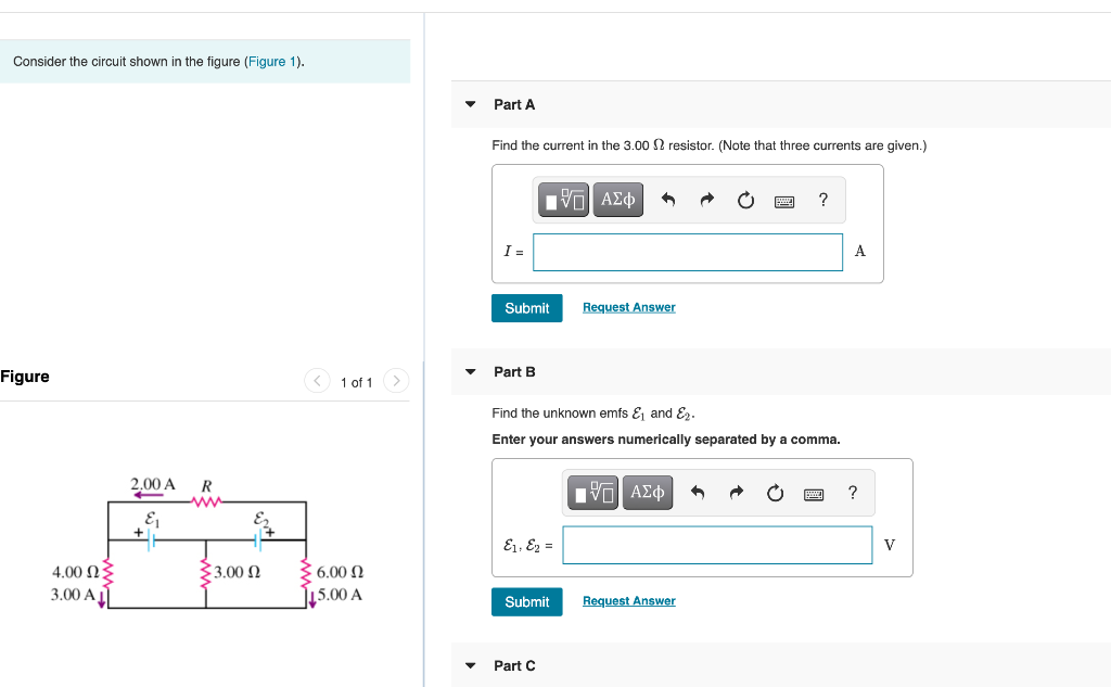 Solved Consider the circuit shown in the figure (Figure 1). | Chegg.com