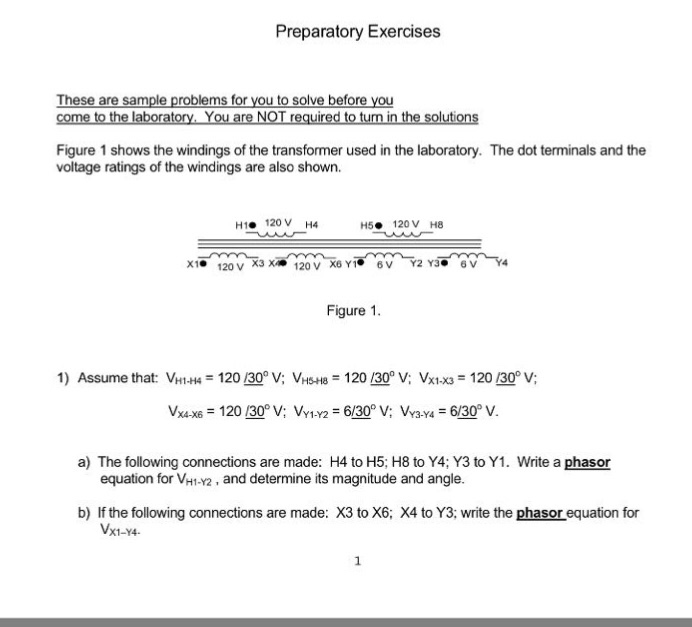 Solved Preparatory Exercises These are sample problems for | Chegg.com