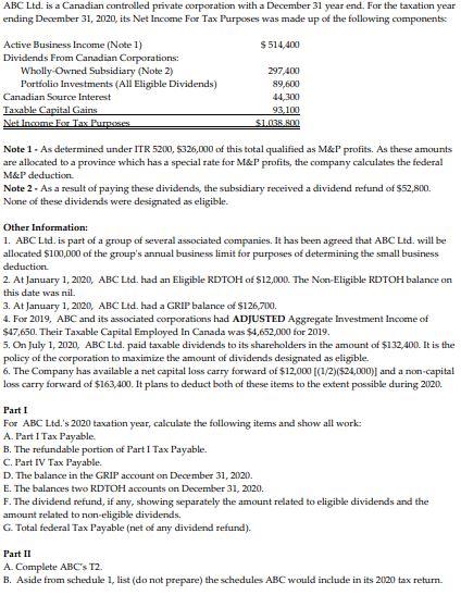 Solved DDD Ltd. is a private corporation with a fiscal year