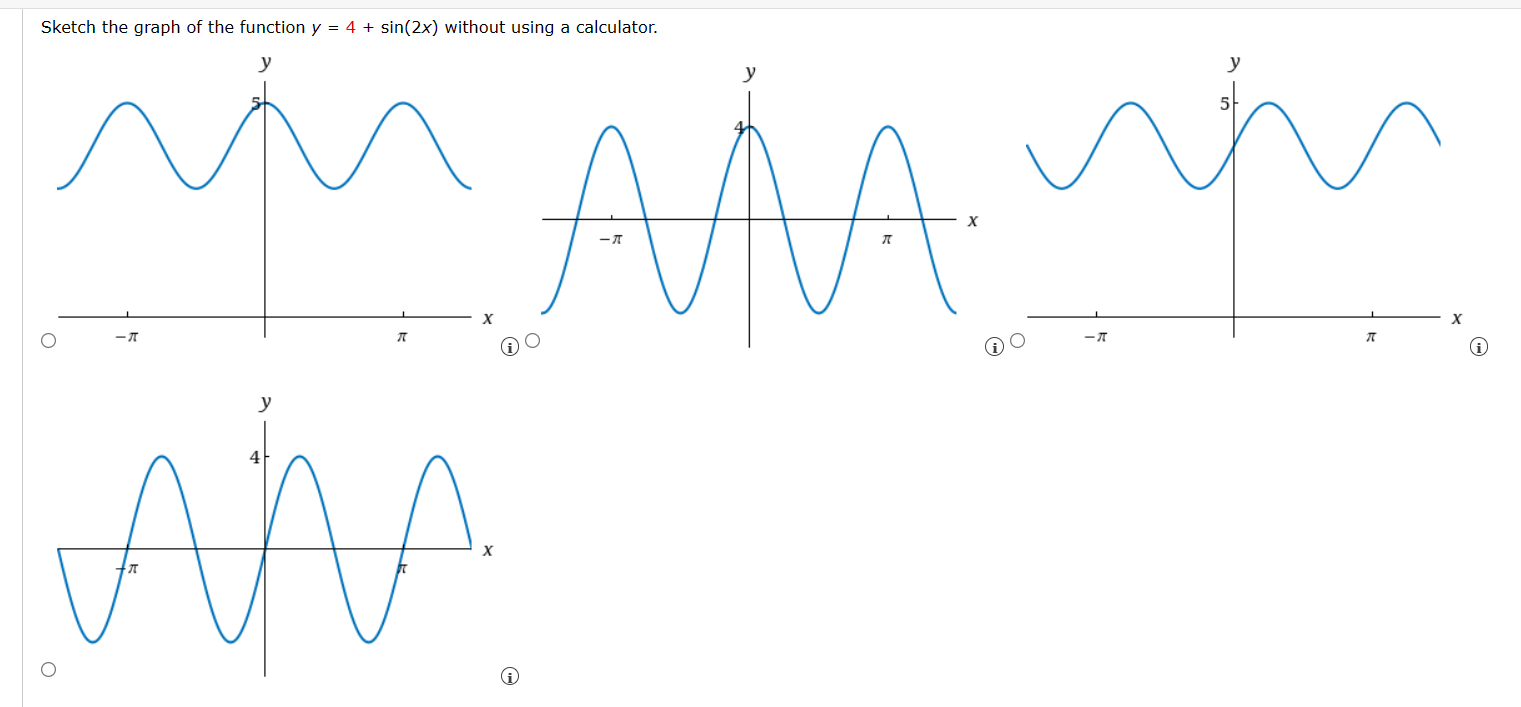 Solved Find all values of x ﻿such that sin(2x)=sin(x) ﻿and | Chegg.com