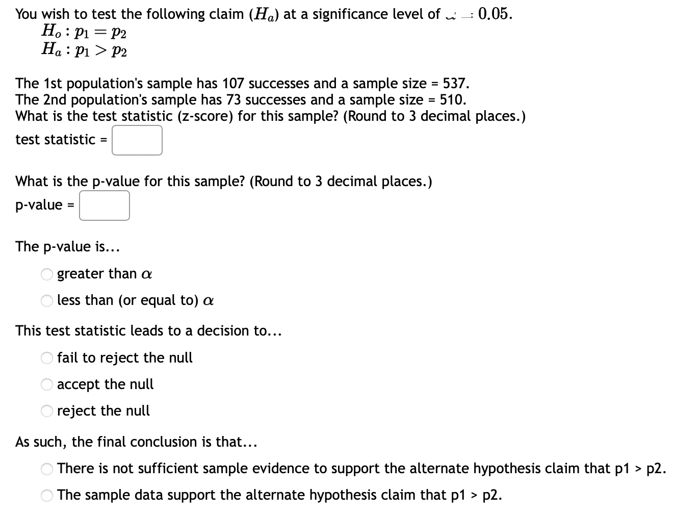 solved-two-samples-are-taken-with-the-following-numbers-of-chegg