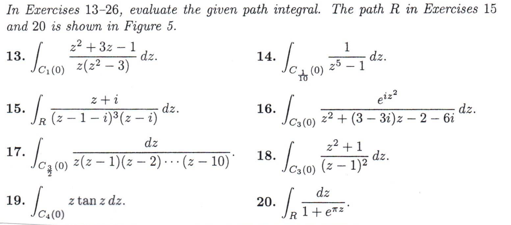 Solved In Exercises 13-26, evaluate the given path integral. | Chegg.com