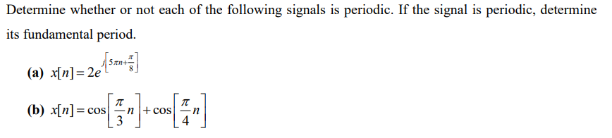 Solved Determine whether or not each of the following | Chegg.com